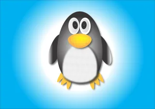 Penguin Amputee Stickdatei