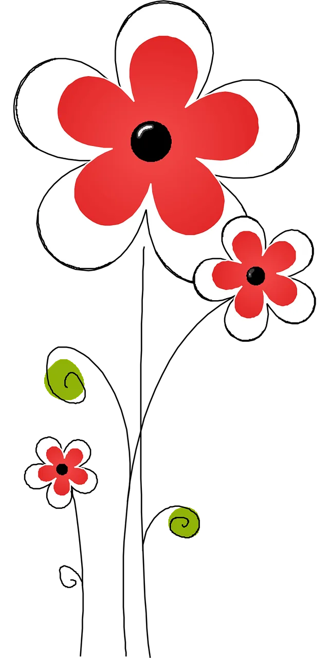 Flower Flowers Bloom Stickdatei – Blumen