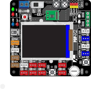 Pop-x2 Microcontroller Arduino Stickdatei