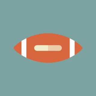 Football Ball Rugby Stickdatei