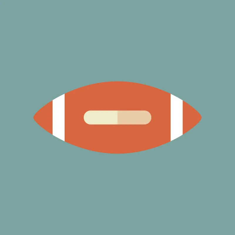 Football Ball Rugby Stickdatei – Sport