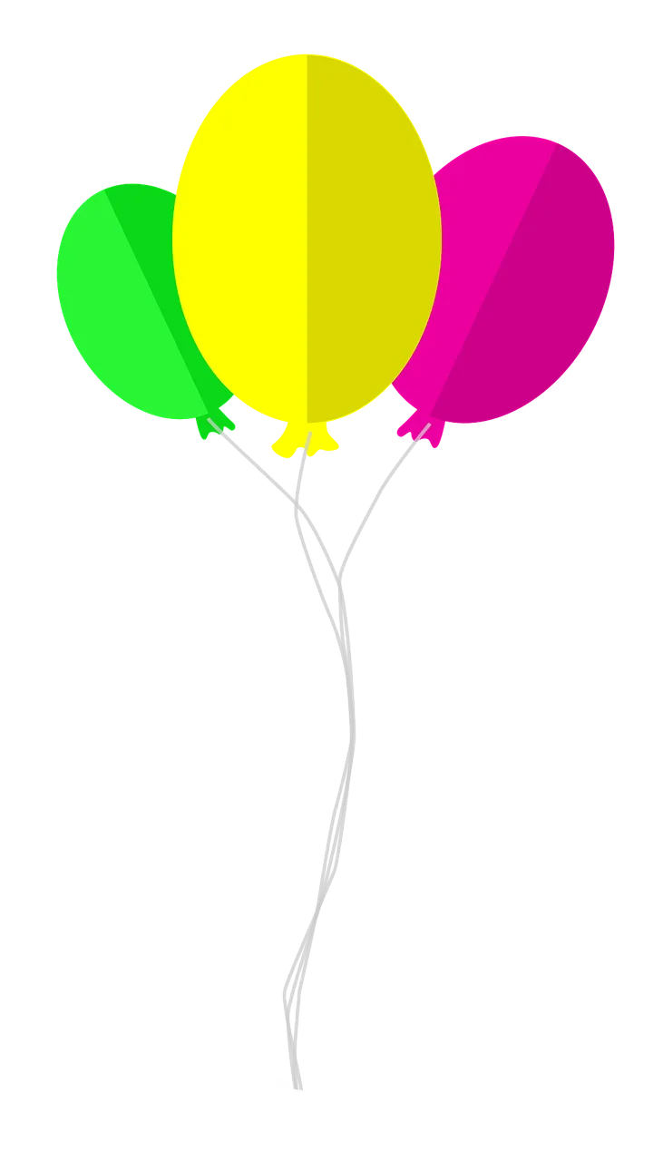 Balloons Balloon Party Stickdatei – Herzen & Liebe