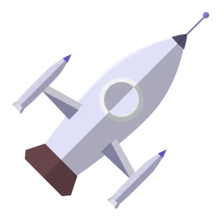 Rocket Astronaut Vector Stickdatei