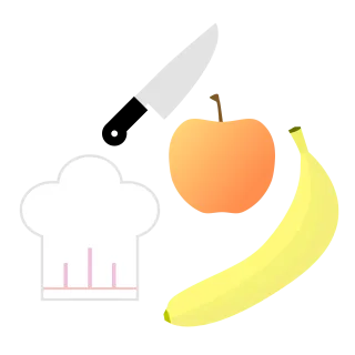 Recipe Banana Knife Stickdatei