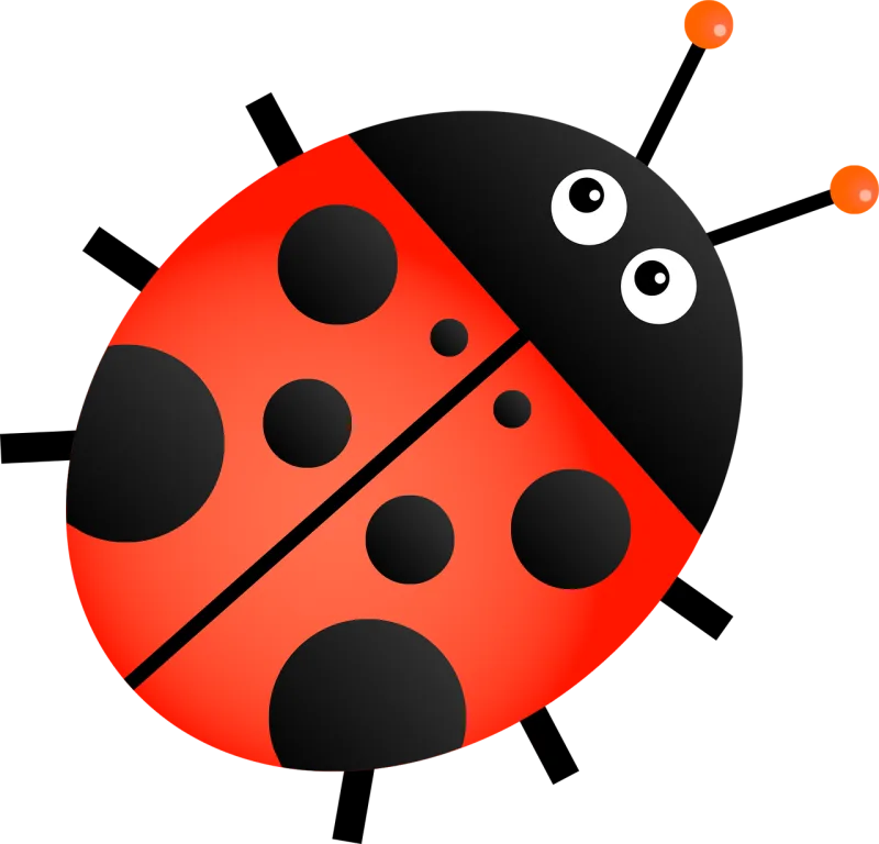 Ladybug Insect Animal Stickdatei – Tiere