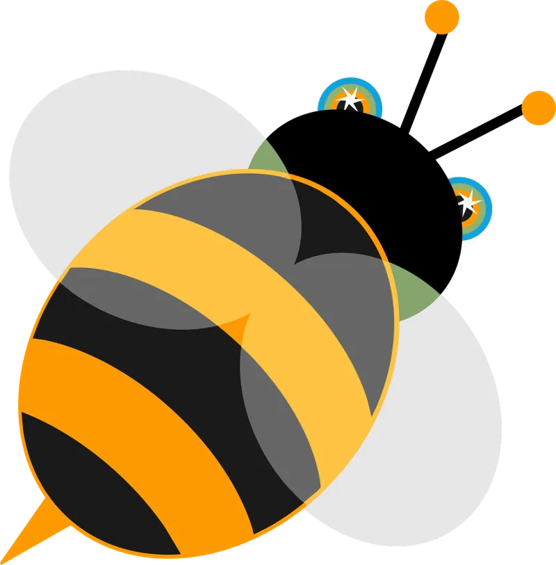 Bee Insect Animal Stickdatei – Tiere