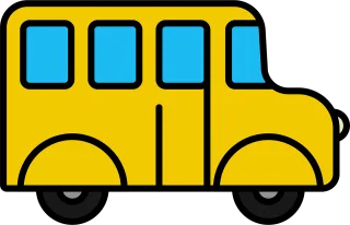 Icon Bus School bus Stickdatei – Fahrzeuge
