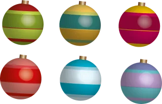 Christmas balls Christmas Christmas decoration Stickdatei
