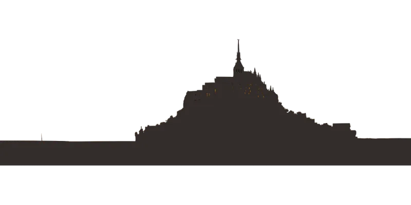 Castle Euro Silhouette Stickdatei – Kinder