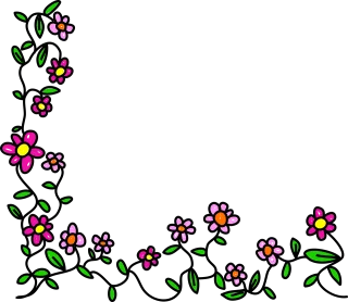 Flowers Doodle Whimsical Stickdatei