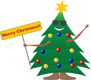 Christmas tree Fir tree Christmas Stickdatei