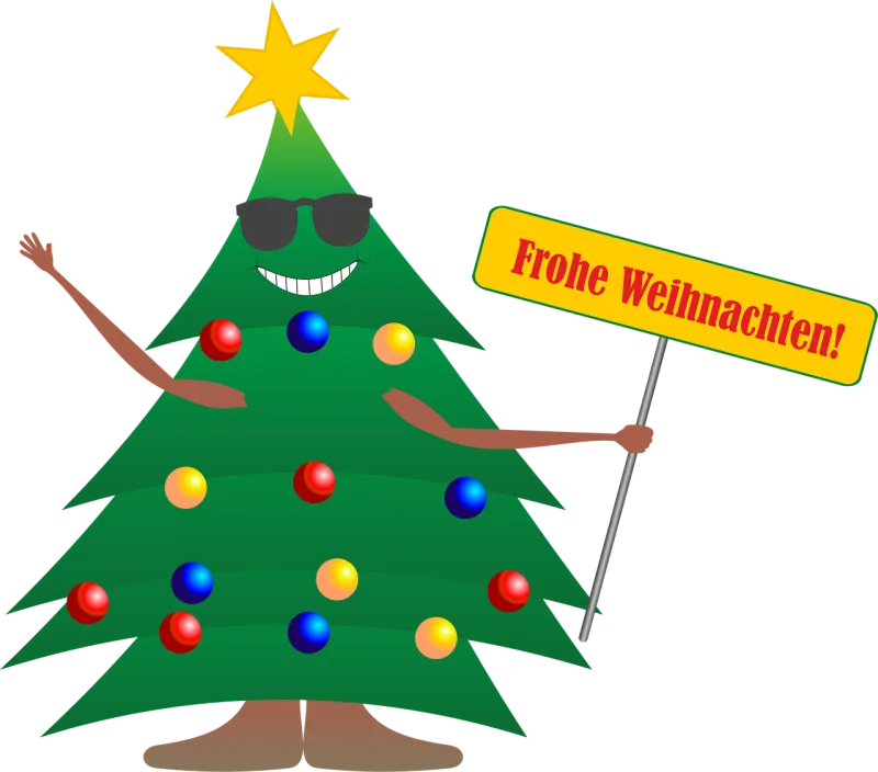 Christmas tree Fir tree Christmas Stickdatei – Weihnachten