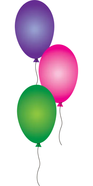Balloons Celebrate Celebration Stickdatei
