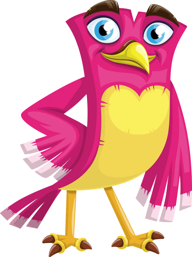 Bird Female Girl Stickdatei – Natur