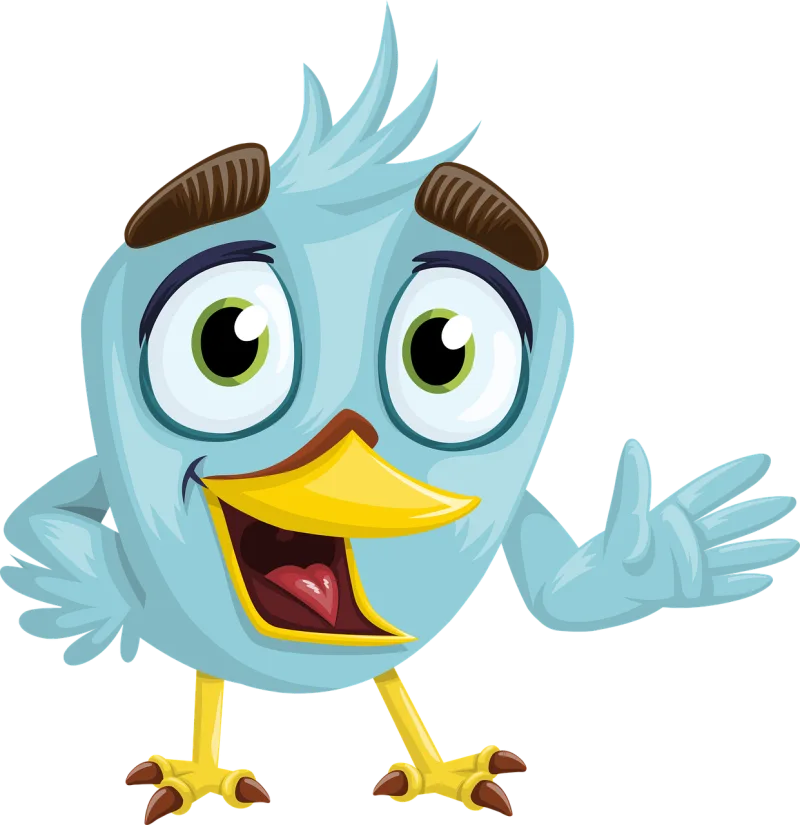 Bird Beak Charming Stickdatei – Natur