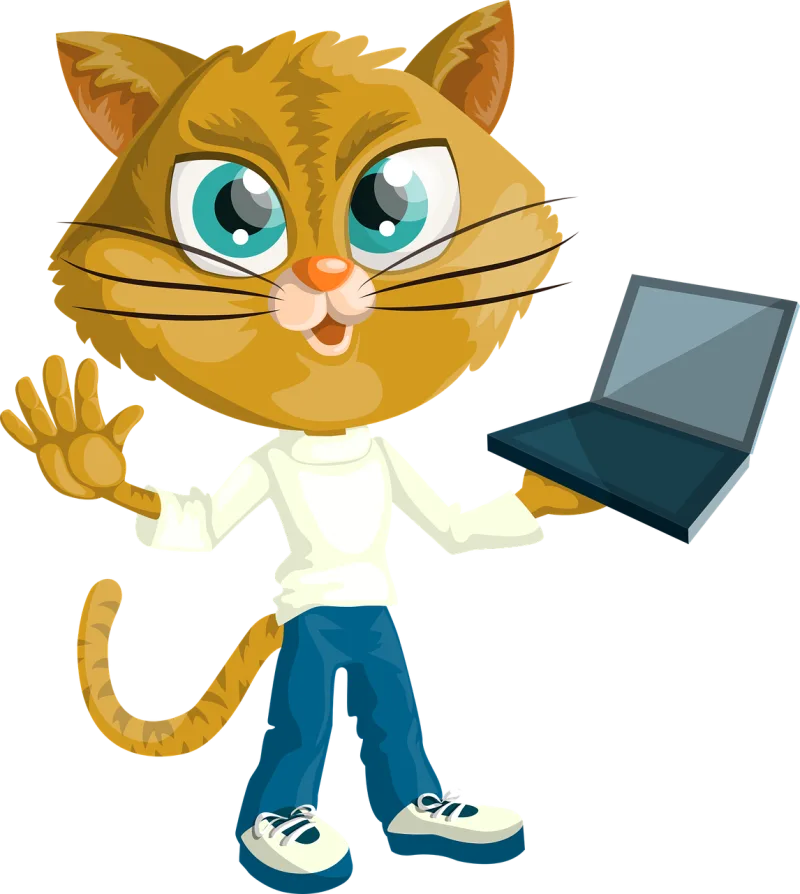 Cat Kitty Boy Stickdatei – Natur