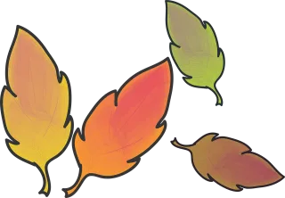 Leaves Autumn Nature Stickdatei