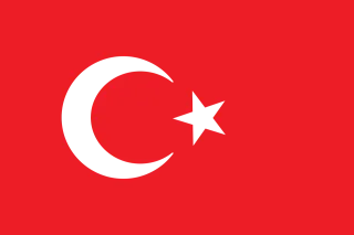 Turkish flag Flag Turkey Stickdatei