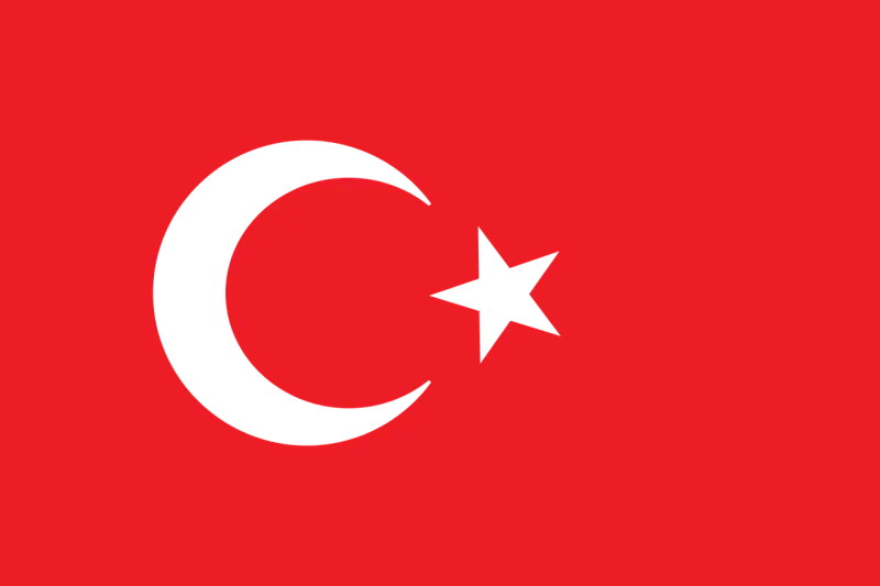 Turkish flag Flag Turkey Stickdatei – Weihnachten