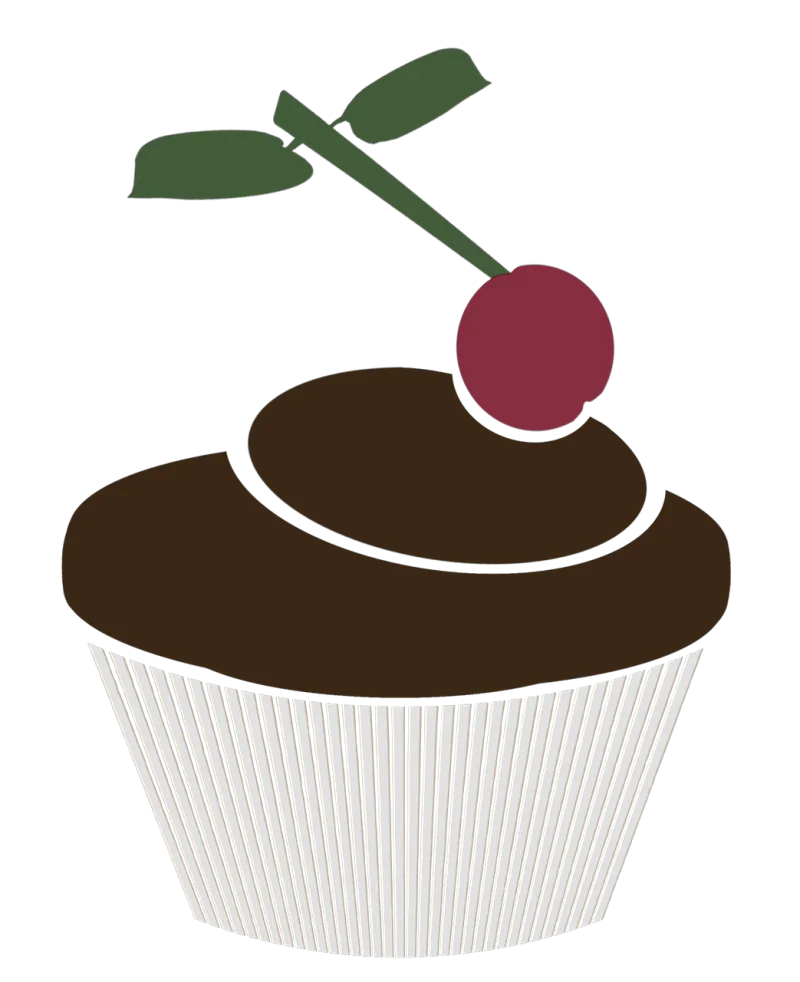 Muffin Fruit Cherry Stickdatei – Kinder