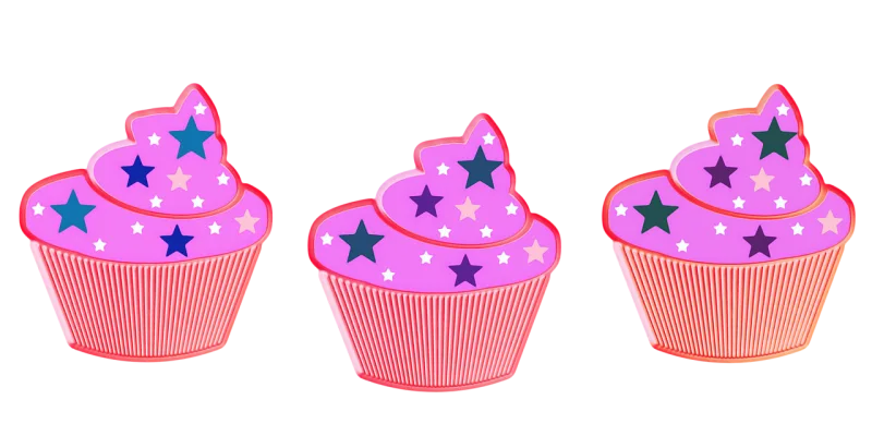 Muffin The sweetness The cake Stickdatei – Essen & Trinken