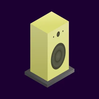 Boxing Speaker Sound Stickdatei