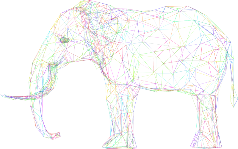 Three d 3d Abstract Stickdatei – Tiere