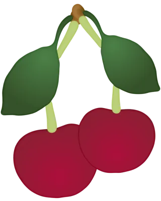 Fruit Cherry Decoration Stickdatei – Essen & Trinken