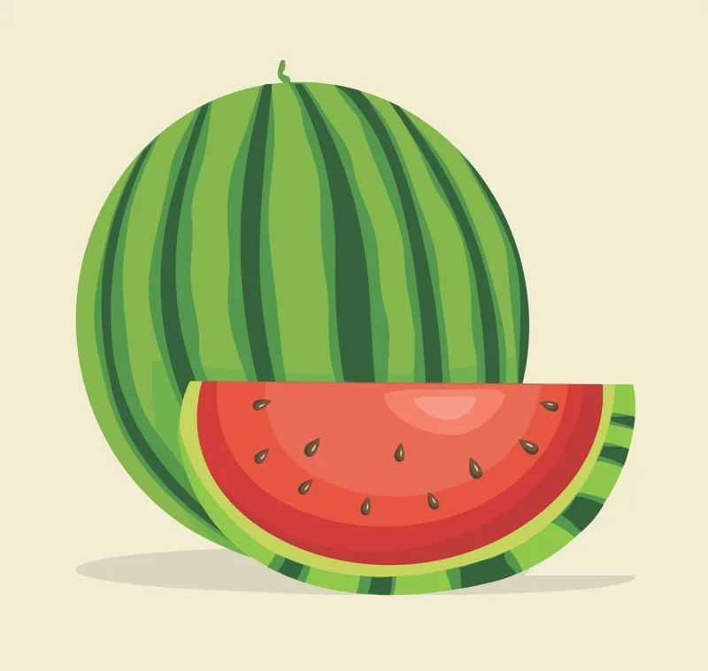 Watermelon Sliced watermelon Cut watermelon Stickdatei – Essen & Trinken