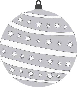 Christmas Holiday Orb Stickdatei