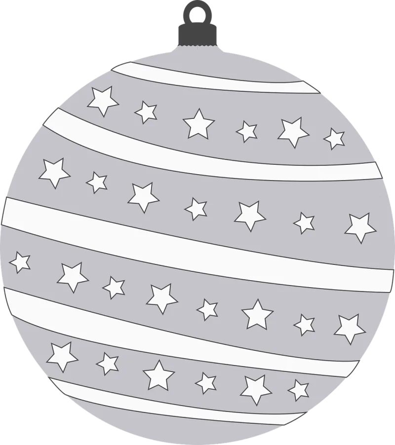 Christmas Holiday Orb Stickdatei – Weihnachten