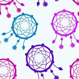 Dreamcatcher Dream catcher Pattern Stickdatei