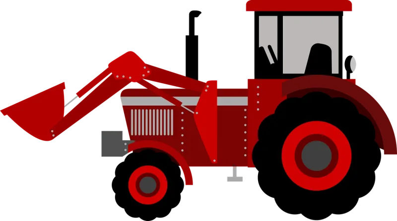 Tractor Farm Kid Stickdatei – Fahrzeuge