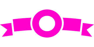 Pink ribbon Breast cancer Day of the woman Stickdatei