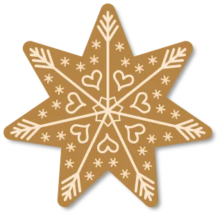 Gingerbread Ornament Decorate Stickdatei