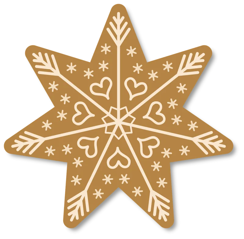 Gingerbread Ornament Decorate Stickdatei – Essen & Trinken