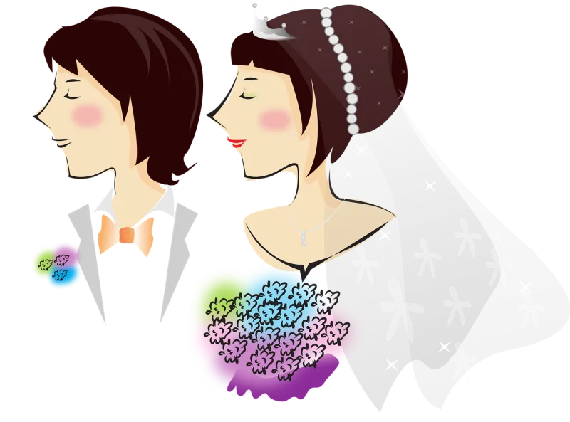 Marriage Wedding Groom Stickdatei – Herzen & Liebe