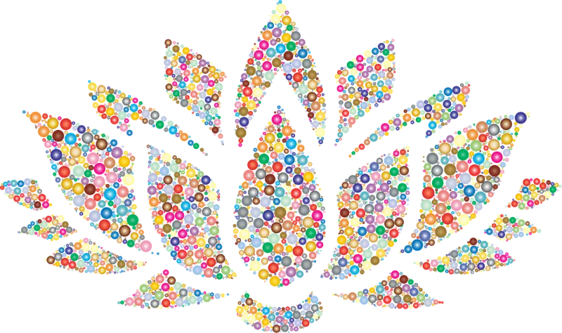 Flower Floral Lotus Stickdatei – Blumen