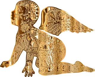 Angel Boy Cherub Stickdatei – Weihnachten