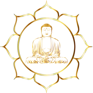 Buddha Buddhism Flower Stickdatei