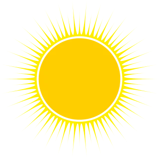 Sun Vector Illustration Stickdatei