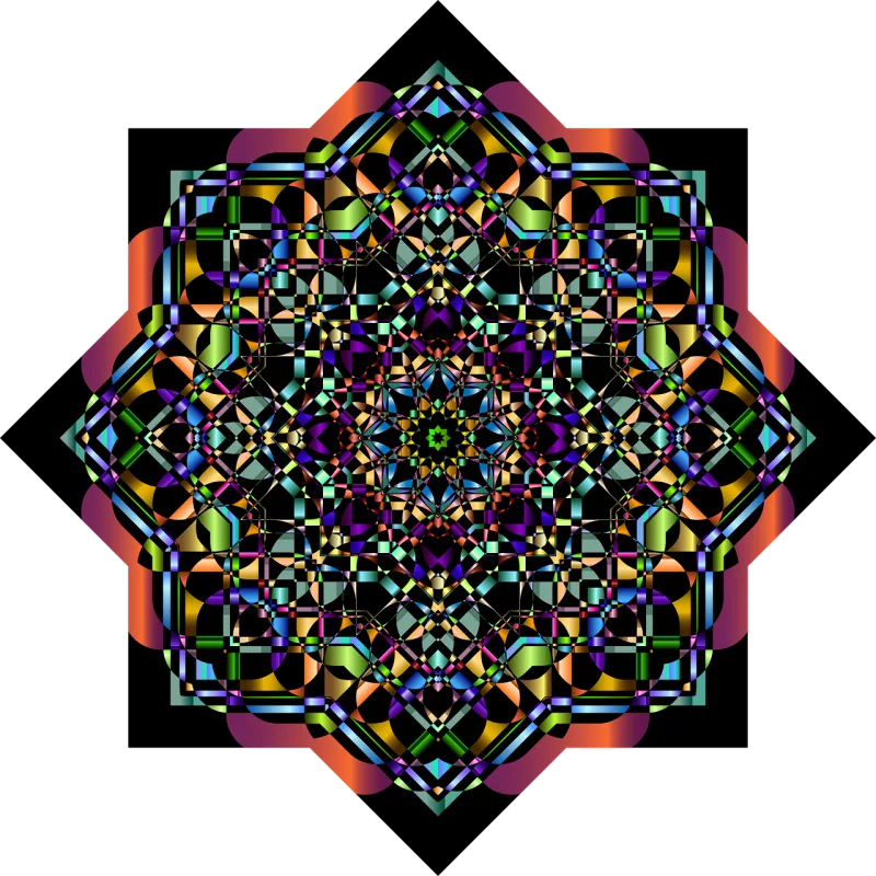 Mandala Abstract Nature Stickdatei – Kinder