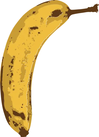 Banana Fruit Tropical Stickdatei