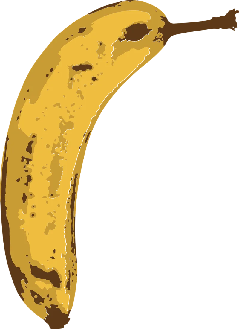 Banana Fruit Tropical Stickdatei – Essen & Trinken