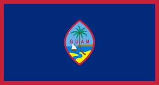 Guam Flag National flag Stickdatei – Fahrzeuge