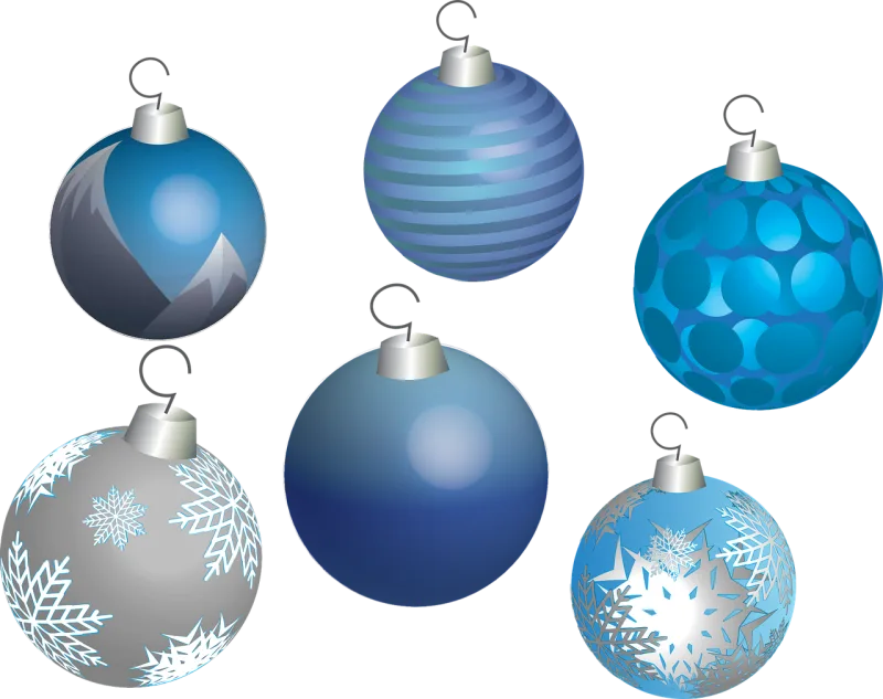 Christmas Holiday Christmas balls Stickdatei – Weihnachten