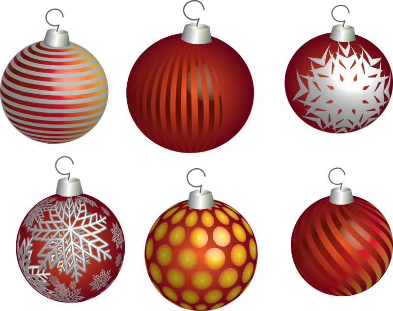 Christmas Holiday Ball Stickdatei – Weihnachten