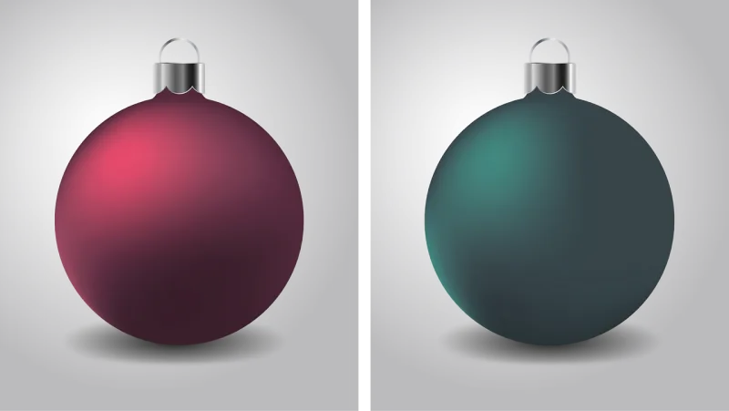 Bullet Christmas tree ball Christmas tree decorations Stickdatei – Weihnachten