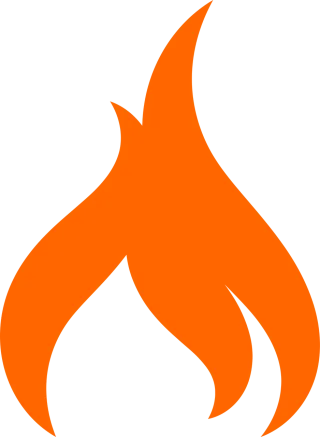 Fire Flame Burns Stickdatei