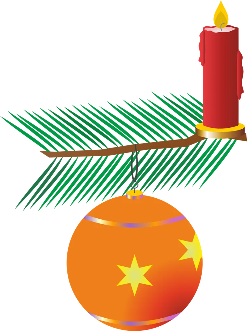 Candle Flame Candlelight Stickdatei – Weihnachten